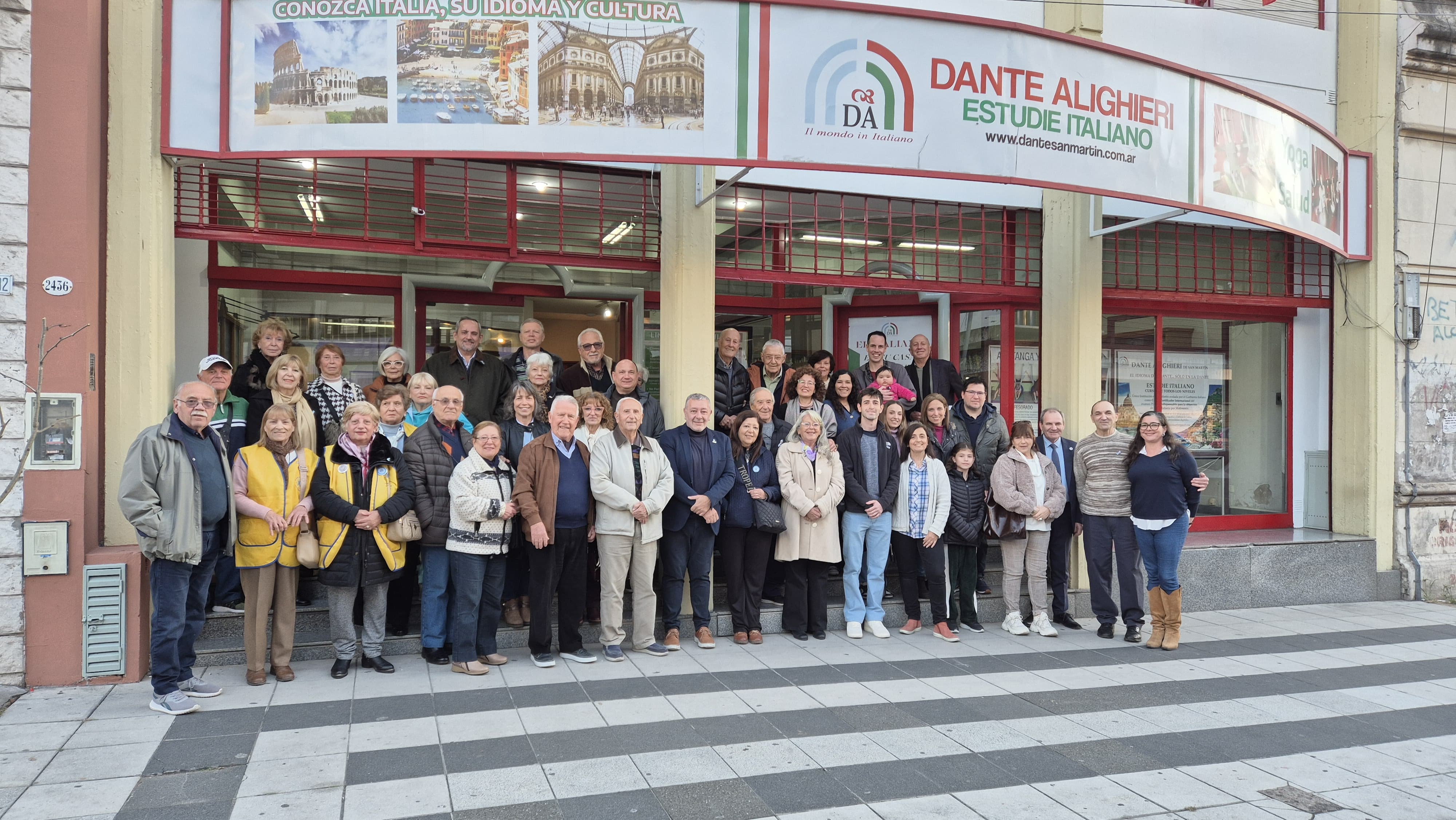 Encuentro institucional de la comunidad de La Dante en la Municipalidad de San Martín